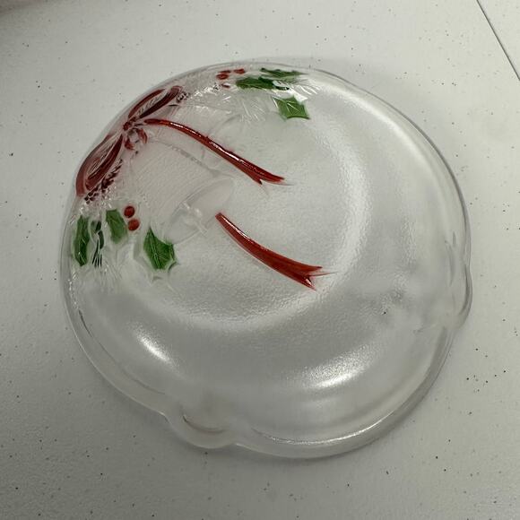 NEW IN BOX, Mikasa Celebrations Holiday Bells Sweet Dish 7" - Picture 3 of 5